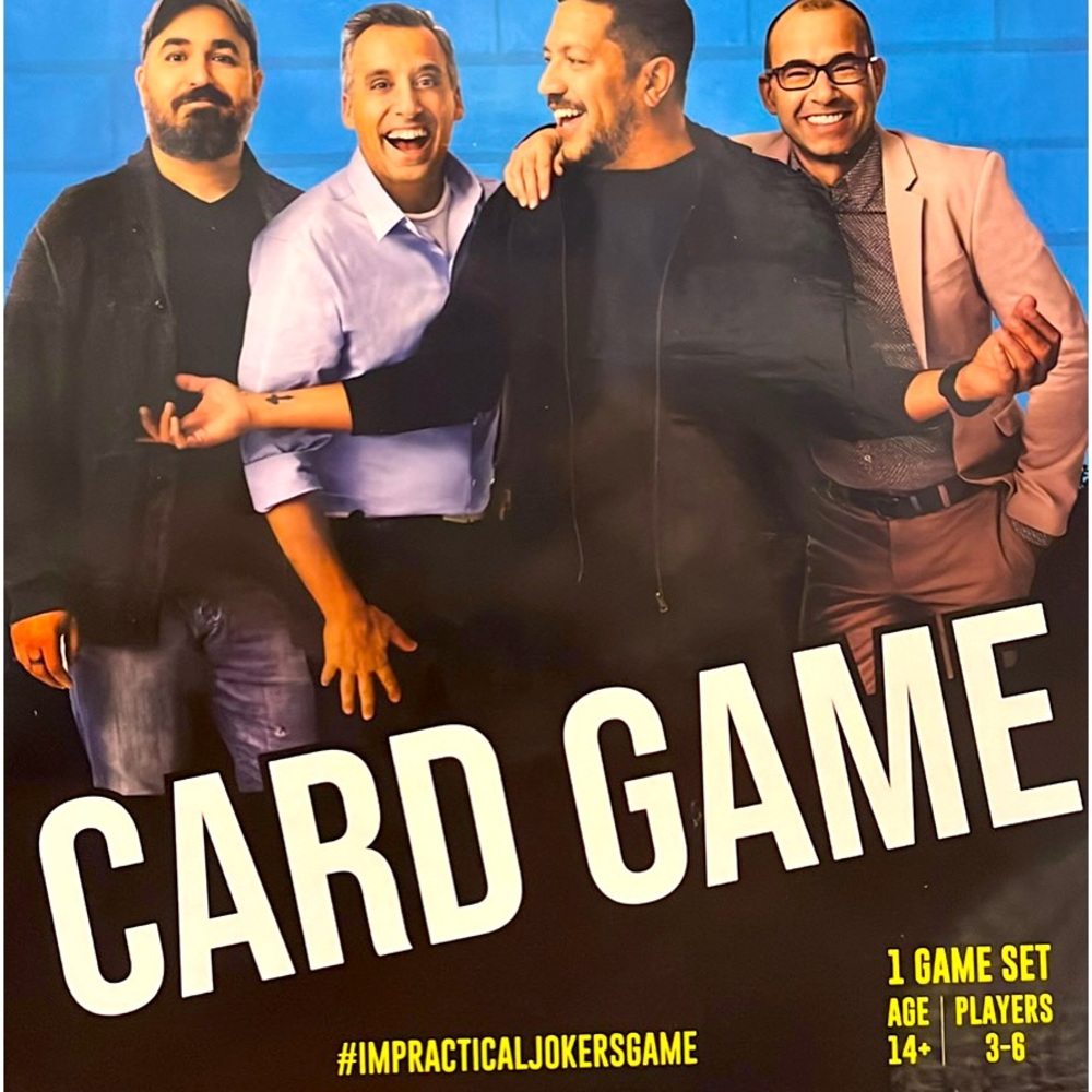 TRUTV Impractical jokers CARD game BNIB MURRAY BRIAN Q, Sal vulcano comedy kids